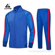 Nieuwe mode aangepaste heren tracksuit set